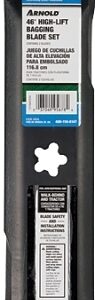 Arnold 490-110-0147 Bagging Blade Set, 46 in L