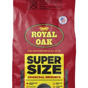 Royal Oak Super Size 800002199 Charcoal Briquette, 14 lb Bag