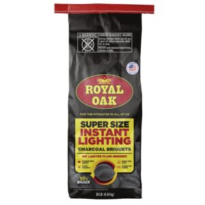 Royal Oak Super Size 800002396 Charcoal Briquette, 10 lb
