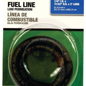 Arnold GL-024 Low Permeation Fuel Line, 1/4 in ID, 2 ft L, Clear