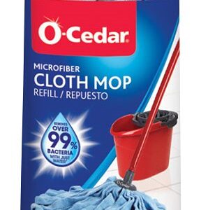 O-Cedar 149334 Mop Refill, Blue