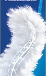 O-Cedar Flex & Catch 172148 Dusting Kit, Polyester Head, Plastic Handle, 3 ft L Handle