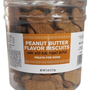 Pet Life 02916 Dog Biscuit, Peanut Butter Flavor, 6 lb