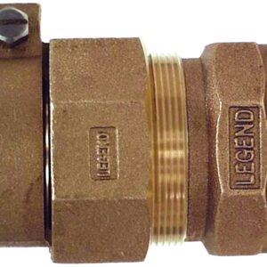 Legend T-4305NL Series 313-274NL Pipe Coupling, 3/4 in, Compression x FNPT, Bronze, 100 psi Pressure