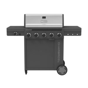 Char-Broil 463458021 Gas Grill with Chef's Tray, Liquid Propane, 2 ft 4 in W Cooking Surface, Steel