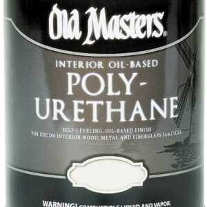 Old Masters 49616 Polyurethane, Satin, Liquid, Clear, 0.5 pt, Can