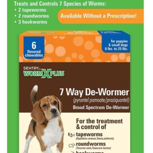 Sentry 3932 Dewormer, Tablet, 6 Count