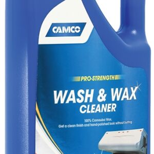 Camco USA 40493 Wash and Wax Cleaner, 32 oz Bottle, Liquid, Fresh Fragrance