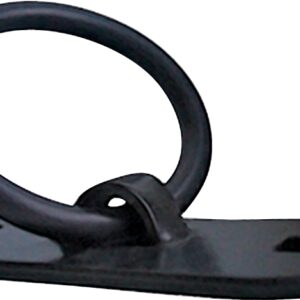 Multinautic 15111 Mooring Ring, Steel, Black, Powder-Coated, For: 15011 Cleat Bracket