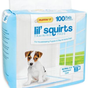 Ruffin'It Lil' Squirts 82100 Dog Training Pad, 22 in L, 21 in W