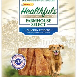 Ruffin'It 08500 Dog Treat, 11 oz, Chicken Tender