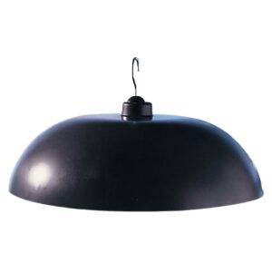 Steel City 1753 Two-Way Squirrel Baffle, 17-1/2 in Baffle, Plastic/Resin, Warm Gray