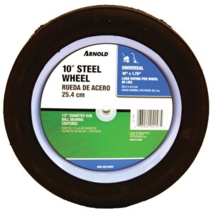 Arnold 490-323-0001 Tread Wheel, Semi-Pneumatic, Steel