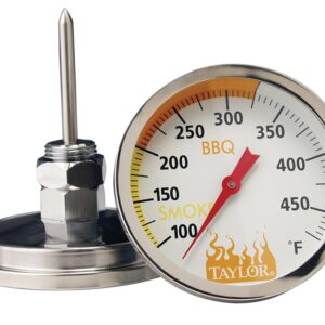 Taylor 814GW Thermometer, 100 to 500 deg F, Analog Display