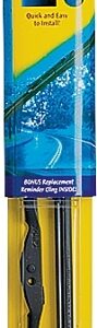 Rain-X Weatherbeater RX30216 Wiper Blade, 16 in, Spine Blade, Rubber/Stainless Steel