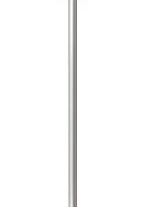 Simple Spaces 2154 Large Angle Broom, 13 in Sweep Face, 6 in L Trim, Recycle Polypropylene Bristle, Gray Bristle
