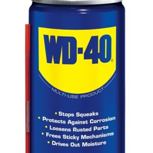 WD-40 Handy Can 490358 Multi-Use Lubricant, Mild Petroleum, Light Amber, 2.75 oz Aerosol Can