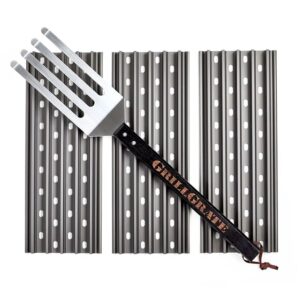 Grillgrate RGG15K-0003 Grill Grate Set, 15 in L, 15-3/8 in W, Aluminum, Anodized
