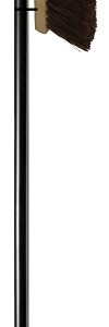 Simple Spaces 3018PF Push Broom, 54 in L Trim, 55.65 in L, Threaded, Metal Handle