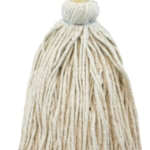 Zephyr ShineUp 11032L Deck Mop, 32 oz Headband, 54 in L, Cotton Mop Head