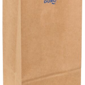 Duro Bag 71010 Series Heavy-Duty SOS Bag, 4-3/16 in W, 6-5/16 in L, Virgin Paper, Kraft
