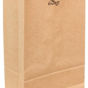 Duro Bag 71012 Series Heavy-Duty SOS Bag, 4-1/2 in W, 7-1/16 in L, Virgin Paper, Kraft