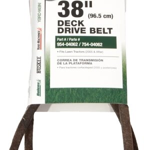 MTD 490-501-M043 Deck Drive Belt, 38 in L, 42 in Deck