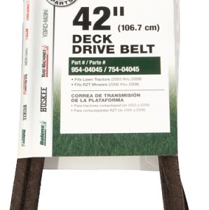 MTD 490-501-M019 Deck Drive Belt, 109 in L, 1/2 in W, 42 in Deck