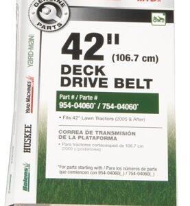 MTD 490-501-M044 Deck Drive Belt, 96-1/2 in L, 1/2 in W, 46 in Deck