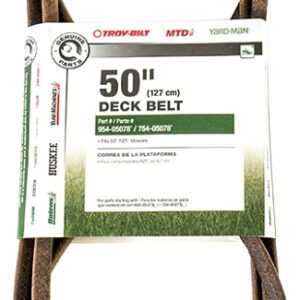 MTD 490-501-M070 Deck Drive Belt, 143-1/2 in L, 0.66 in W, 50 in Deck