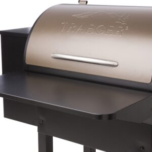 Traeger BAC362 Front Shelf, Folding, Steel, Powder-Coated, For: 22 Series Models