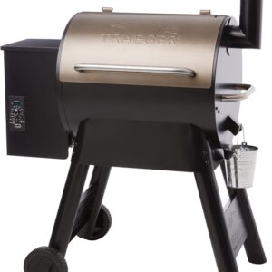 Traeger Pro 22 TFB57PZB Pellet Grill, 20,000 Btu , Steel Body, Bronze