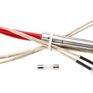 Traeger BAC432 Replacement Hot Rod, Plastic, Red/Silver, For: Traeger Pellet Grills