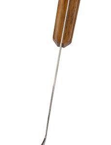 Traeger BAC537 Grill Cleaning Brush, Nylon Bristle, Wood Handle, Dual-Grip Handle