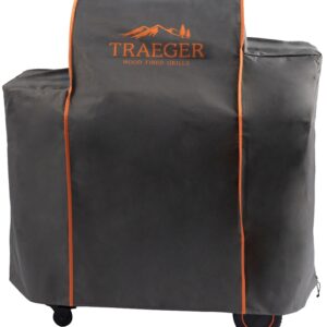Traeger BAC359 Grill Cover, For: Timberline 850 Series Grill, Vinyl, Gray