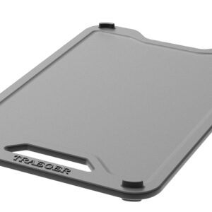 Traeger ModiFIRE BAC609 Grill Griddle, Reversible, Cast Iron, Enamel, For: ModiFIRE Traeger Grill Grates