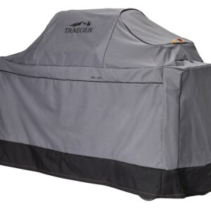 Traeger BAC600 Grill Cover, For: Ironwood Pellet Grill, Vinyl, Gray