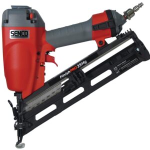 Senco TN51P1P Finish Nailer, 110 Magazine, 34 deg Collation, Strip Collation, 1-1/4 to 2-1/2 in Fastener, 3.2 scfm Air