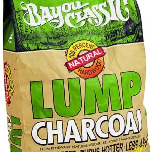 Bayou Classic 500-418 Lump Charcoal, 18 lb Bag