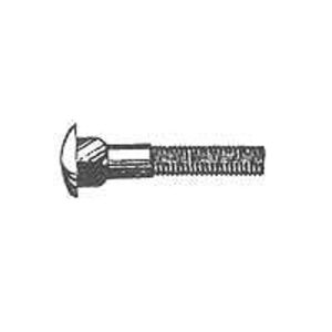 Stephens Pipe & Steel HD32015RP Carriage Bolt with Nut, 5/16 in Thread, 1-1/4 in OAL, Steel, Galvanized