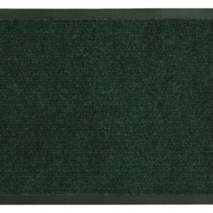 Sports Licensing Solutions 32976 Floor Mat, 48 in L, 36 in W, Dual Rib Pattern, Green
