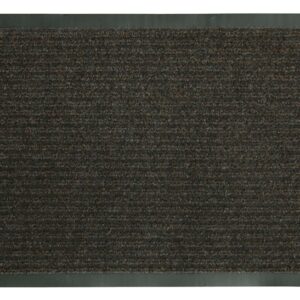 Sports Licensing Solutions 27391 Rib Mat, 36 in L, 21 in W, Polypropylene Surface, Brown