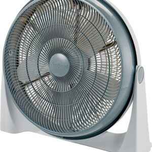 Camair AC100 Air Circulator, 20 in Dia Blade, 5-Blade, 3-Speed, Gray