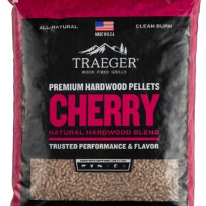Traeger PEL309 Series Pellet, Cherry, Wood, 20 lb Bag