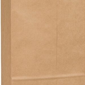 Duro Bag 80078 BBL Sack, 12 x 7 x 17 in, 66 lb Capacity, 12 in L, 7 in W, 17 in H, Kraft Paper, Brown