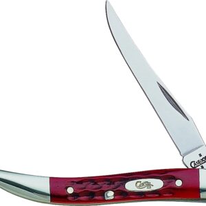 Case 00792 Pocket Knife, 2-1/4 in L Blade, Stainless Steel Blade, 1-Blade, Red Handle