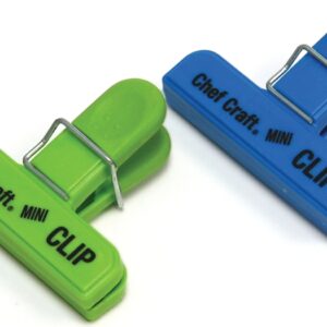 Chef Craft 21806 Bag Clip Set, Blue/Green