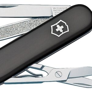 Victorinox 53003 Pocket Knife, 7-Function, Black Handle
