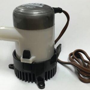 US Hardware M-009B Bilge Pump, Specifications: 12 V, 3 ft Head, 3/4 in Inlet, 310 gph