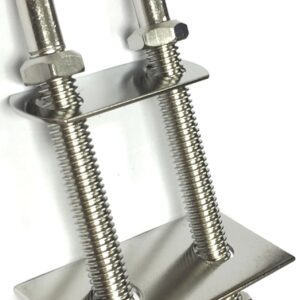 US Hardware M-073C Boweye Bolt, Zamak, Chrome